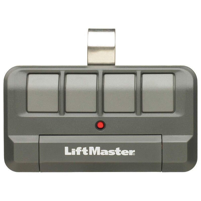 LiftMaster 894LT Remote Control Transmitter, 4 Button, Black with Grey Buttons Limited Edition